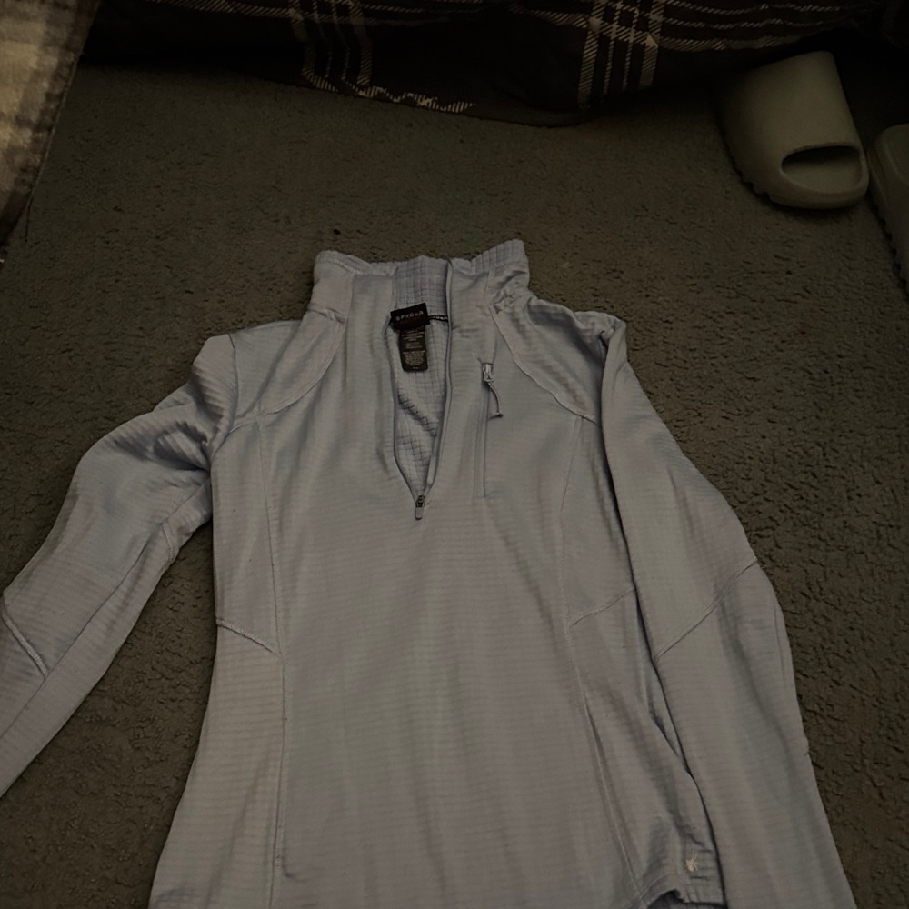 Spyder Light Blue Teddy Jacket